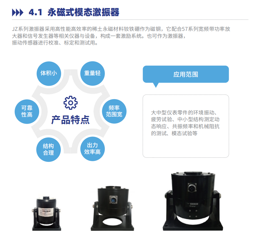 永磁式模态激振器